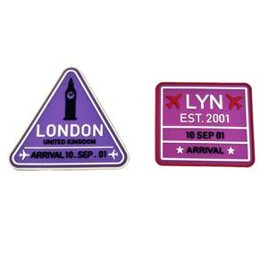 Custom 3D Embossed Rubber PVC <b>Sew</b>-<b>On</b> <b>Patches</b> custom pvc <b>patches</b> - Product Image 2