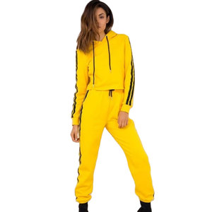 New Street Fashion Eco-Friendly Cotton <b>Fleece</b> Breathable Regular Fit Winter Casual <b>Jogger</b> Sets 2 Piece <b>Women</b> Gym Wear Zipper - Product Image 6