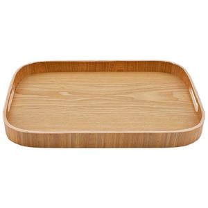 Ensemble de plateaux de service élégants en métal et bambou de taille personnalisée usage domestique de luxe pour café Offre Spéciale de service décoratif d'aliments - Product Image 6