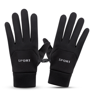 Vente en gros de gants d'hiver pour activités de plein air, gants chauds pour le sport, écran tactile, cuir de chèvre, doigts entiers, ignifuges, unisexes - Product Image 5