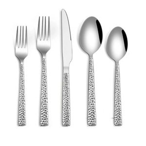 Ensemble de couverts en acier inoxydable brossé de qualité supérieure, fabricant en gros pour les restaurants, les hôtels et les particuliers - Product Image 4
