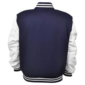 Chaquetas Varsity con Diseño de Logotipo Personalizado al por Mayor, Chaqueta de Béisbol Unisex Personalizada, Chaqueta Varsity de Invierno Informal de Algodón con Letras para Hombre - Product Image 6