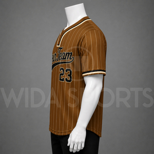 Camisetas de Béisbol Profesionales, Uniformes Personalizados para Equipos, 100% Poliéster, Sublimadas, Ligeras, Transpirables, Cuello en V, Manga Corta - Product Image 3