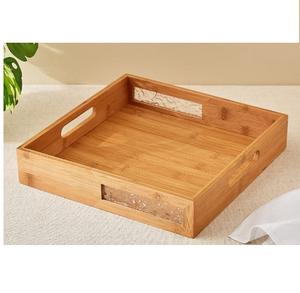 Bandeja de Servicio de Ratán Hecha a Mano para Catering, Exhibición de Alimentos, Ensaladas y Frutas para Hoteles, Bodas y Fiestas, Gran Venta - Product Image 1