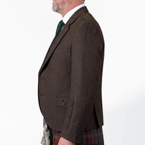 Chaqueta Kilt de Tweed Argyle, Lana Serge, Estilo Escocés, para Fiestas, Chaquetas Kilt para Hombre - Product Image 4