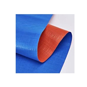 Azul 1000D 220gsm Lona de PE de alta resistencia Cubierta de lona de poliéster impermeable para camión Tejido Estilo liso Patrón recubierto Uso en el hogar - Product Image 2