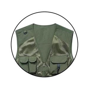 Chaleco de Caza Plegable Impermeable de Lona Premium para Hombre, Personalizado, Informal, para Pesca y Trabajo, con Múltiples Bolsillos - Product Image 3