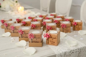 Wood <b>Tea</b> <b>Light</b> Holder Set Round Handmade Candle Holder for Home Decoration - Product Image 5