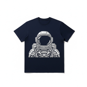 เสื้อยืดพิมพ์ลายพัฟฟ์สั่งทำขายส่งจำนวนมาก เสื้อยืดผ้าฝ้ายเนื้อหนา พิมพ์ลายโฟม เสื้อยืดเปล่าสไตล์วินเทจ เสื้อยืดลายกราฟิกสำหรับผู้ชาย - Product Image 1