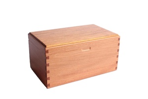 Sac en bois à haute brillance fait à la main organisateur boîte de rangement 4 compartiments amovibles Logo personnalisé sachets de thé bougies nouveau thé en bambou artisanal - Product Image 6