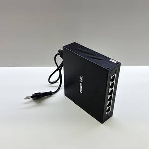 6-Port 10/100Mbps Poe Switch Met 4 Lange Bereik 250M Poe Poorten En <span class=keywords><strong>2</strong></span> Uplink Poorten Poe Ieee802.3 Af/Op Ondersteuning Voor Ip Camera - Product Image 3