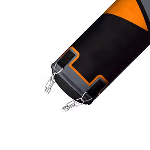 Sac de frappe en cuir premium, robuste, pour entraînement de boxe, MMA, kickboxing, équipement de fitness pour salle de sport - Product Image 4