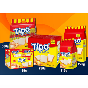 Best Selling Tipo Cream <b>Egg</b> Cookies 39g Crispy Cream Filled <b>Egg</b> Biscuits Competitive Price Wholesale Export - Product Image 4
