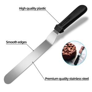 Espátula Angular para Glaseado, Cuchillo de 6 Pulgadas con Hoja de Acero Inoxidable y Mango de Plástico, Herramienta para Decorar Pasteles SURTECHS - Product Image 3