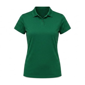 Camiseta de Pickleball de Manga Corta para Mujer, Ajustada, Transpirable, 100% Poliéster, Color Sólido, Cuello Camisero, Cierre de Botones en la Parte Delantera, Verano - Product Image 5