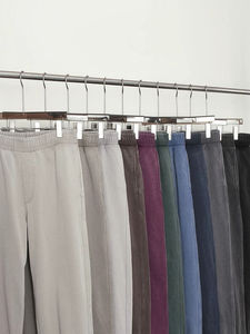 Pantalon de survêtement épais pour homme, coupe droite, style vintage délavé, 100 % coton, vente en gros - Product Image 6