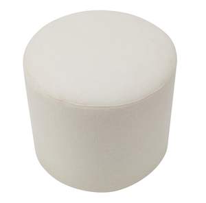 Modern Nordic Style <b>Small</b> Portable Stool High End Luxuriosu Soft Shoe White Round Ottoman for Bedroom - Product Image 4