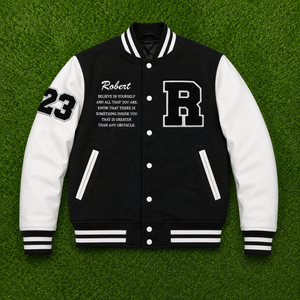 Custom Heated <b>Men's</b> Varsity Letterman <b>Baseball</b> <b>Jacket</b> Manufacturer OEM ODM Wool Patch Wholesale Private Label USA Autumn - Product Image 2
