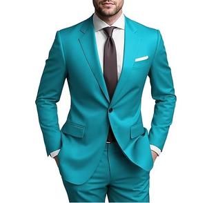 Ensembles de costumes pour hommes sur mesure de qualité supérieure, nouvelle collection, élégants pour mariage, 2 pièces, veste et pantalon formels à simple boutonnage, en vente en gros - Product Image 5