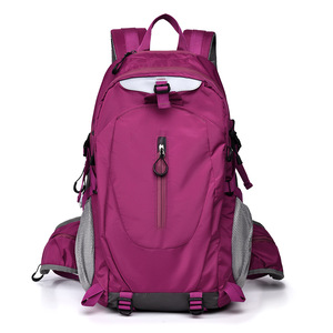 50*30*16cm <b>Simple</b> Zipper Polyester Travel Bag <b>Backpack</b> Sport Hiking Camping Lightweight Travel Storage Bag - Product Image 5