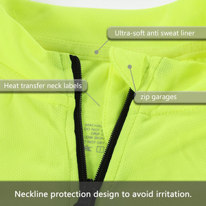 Maillot de Ciclismo Duradero de Corte Ajustado con Dobladillo Antideslizante y Paneles de Malla Transpirable para Máximo Confort Durante Cicladas en Carretera - Product Image 4