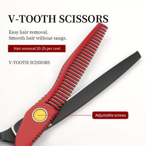 กรรไกรตัดผมสแตนเลสมืออาชีพกรรไกรตัดผม - Product Image 4