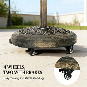 Base per Ombrellone da Patio, Solo Supporto per Ombrelloni da Terrazzo e Cortile - Product Image 3