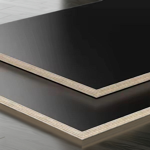 Eco-Friendly First-Class <b>Sanded</b> E1 1220x2440x18mm 4X8ft Black Brown Film Faced Plywood Indoor Use Vietnamese Factory - Product Image 1