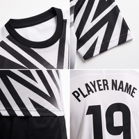 Maillot de football ajusté pour homme - 100 % polyester recyclé, sublimation personnalisée pour équipe