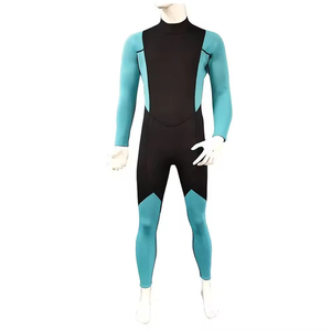 Traje de Baño de Neopreno de Una Pieza para Hombre, Corte Regular, Cálido, Transpirable, de Corte Alto, con Logotipo Frontal, Talla Infantil, Precio al por Mayor, en Oferta - Product Image 2