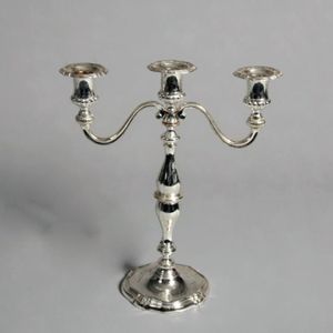 Traditional metal <b>candelabra</b> candle stand decorative centerpiece for weddings events dining table elegant home decor - Product Image 2