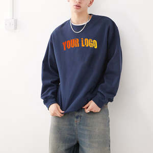 Sweat-shirt à col rond respirant en coton 100% 300 GSM, nouveau design, chaud pour l'hiver, pour hommes - Product Image 6