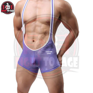 Fabricante de Trajes de Lucha Transpirables, Ropa de Artes Marciales de Spandex y Poliéster Estampada con Cuello Redondo y Ajuste de Alto Rendimiento - Product Image 2