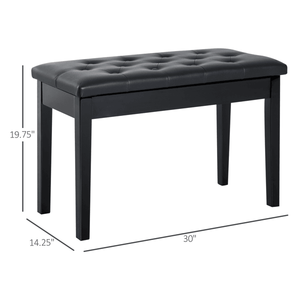 Sgabello per Pianoforte in Stile Classico e Moderno, Supporto per Tastiera - Product Image 4