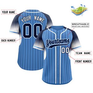 Factory Direct Supplier Customized Player Name Baseball Jersey For <b>Men</b> Own Team Design Full Button Softball Shirt - Product Image 2
