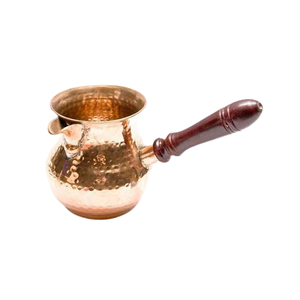 Copper Hammered <b>Tea</b> <b>Pot</b> For Kitchen Tools Greatest Quality Restaurant Coffee <b>Pot</b> With Wooden Handle At Low Rate - Product Image 1