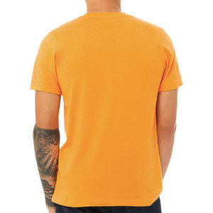 T-shirts en coton à manches courtes unisexe, coupe ample, col rond, en tissu peigné, anti-boulochage, pour l'été, vente en gros directe usine - Product Image 6