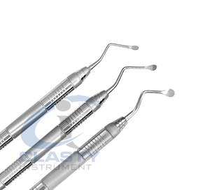 Kit d'instruments chirurgicaux dentaires 2026 Classe I avec poignée moletée argentée – Outils manuels d'extraction dentaire professionnels – Instruments médicaux - Product Image 4