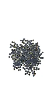 ASFA137 Diamantes negros claros de alta calidad Hot Fix Jelly Rhinestones China Fabricado No Hotfix Bulk Bling String DIY Hoodies