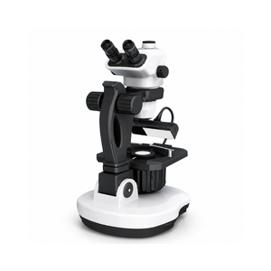 Microscope binoculaire gemmologique |   Caméra 2K avec éclairage LED, écran LCD, mise au point manuelle, automatique, IP53, équipement de laboratoire, outils UV OEM - Product Image 1