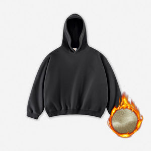 Sweat-shirts et sweats à capuche vierges pour hommes, 360 grammes, haute qualité, à prix de gros, avec col à capuche et épaules tombantes - Product Image 3