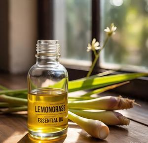 Hidrolato de hierba de limón 100% puro y aceite esencial puro destilado al vapor, líquido de aromaterapia ecológico para venta al por mayor - Product Image 1