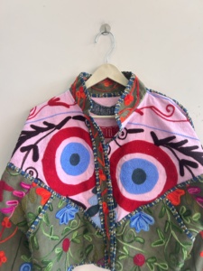 Assorted Lot Of Suzani Handmade <b>Jacket</b> Reversible Boho <b>Hippie</b> Style Quilted <b>Jacket</b> For Women - Product Image 3