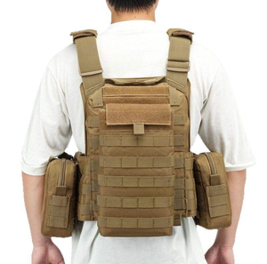 Chaleco Táctico Modular Aifran Sports para Exteriores, Portaplacas Ajustable con Sistema de Liberación Rápida - Product Image 5