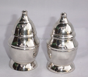 Juego de Salero y Pimentero de Acero Inoxidable Pulido SAM, de Alta Gama, Superventas, Recargable, Ecológico y Duradero - Product Image 1