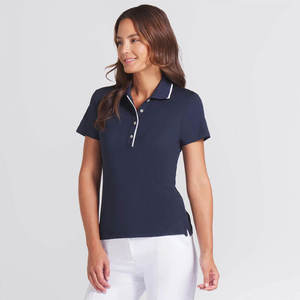 Camisa Polo de Manga Corta de Color Sólido de Algodón de Alta Calidad para Niños, Unisex, Camisa de Manga Corta para Mujer - Product Image 4