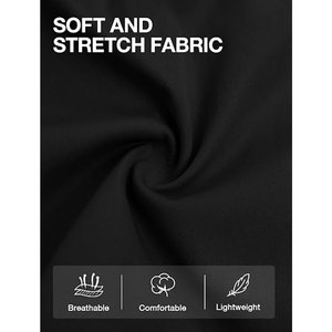 Shorts de travail cargo décontractés pour hommes avec taille réglable par cordon de serrage, 6 poches fonctionnelles, tissu doux et respirant, classique - Product Image 5