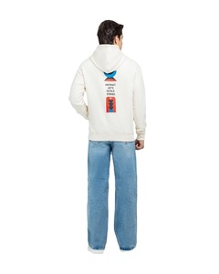 เสื้อฮู้ดสวมหัวแบบยูนิเซ็กส์สำหรับทุกเพศเสื้อฮู้ดโอเวอร์ไซส์ผ้าฝ้าย100% เป็นมิตรกับสิ่งแวดล้อมกำหนดเองพิมพ์ลายปักฤดูหนาว - Product Image 4