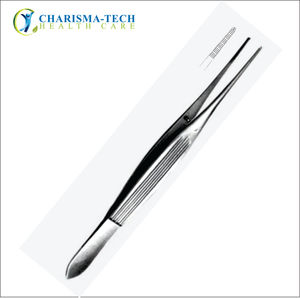 คีมผ่าตัด CHARISMA-TECH แบบแมนนวล McIndoe ขนาด 1 x 2 ซี่ คีมจับเนื้อเยื่อผ่าตัด ทำจากสแตนเลส ได้รับการรับรองมาตรฐาน CE สำหรับการแพทย์ - Product Image 3