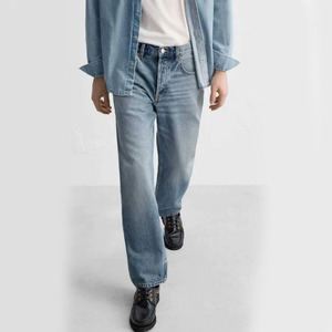 Trendy Men's Baggy Light Wash Denim Jeans latest oversized fit and relaxed comfort perfect for Y2K & streetwear men baggy jeans - Product Image 2